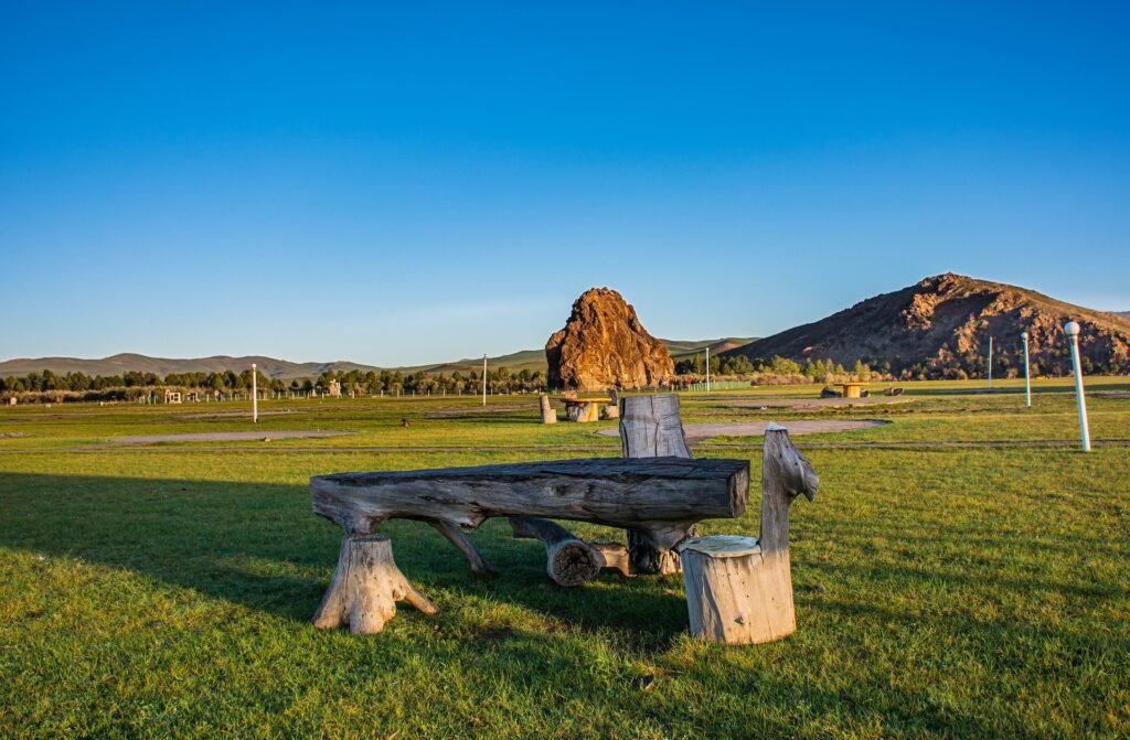 Taikhar Rock ancient inscribed boulder by Tamir River — Karakorum Heritage Journey Mongolia