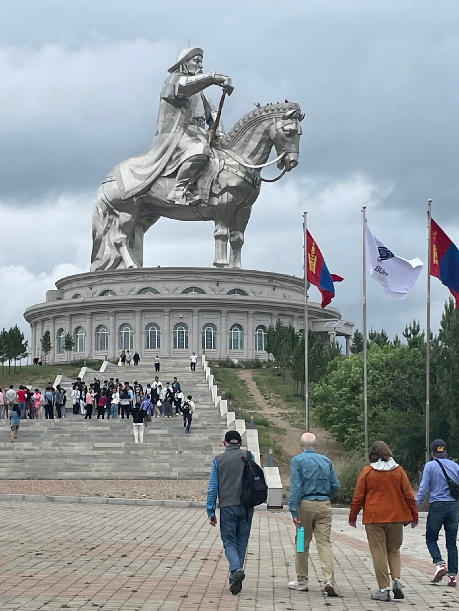 Chinggis Khan equestrian statue Tsonjin Boldog Mongolia