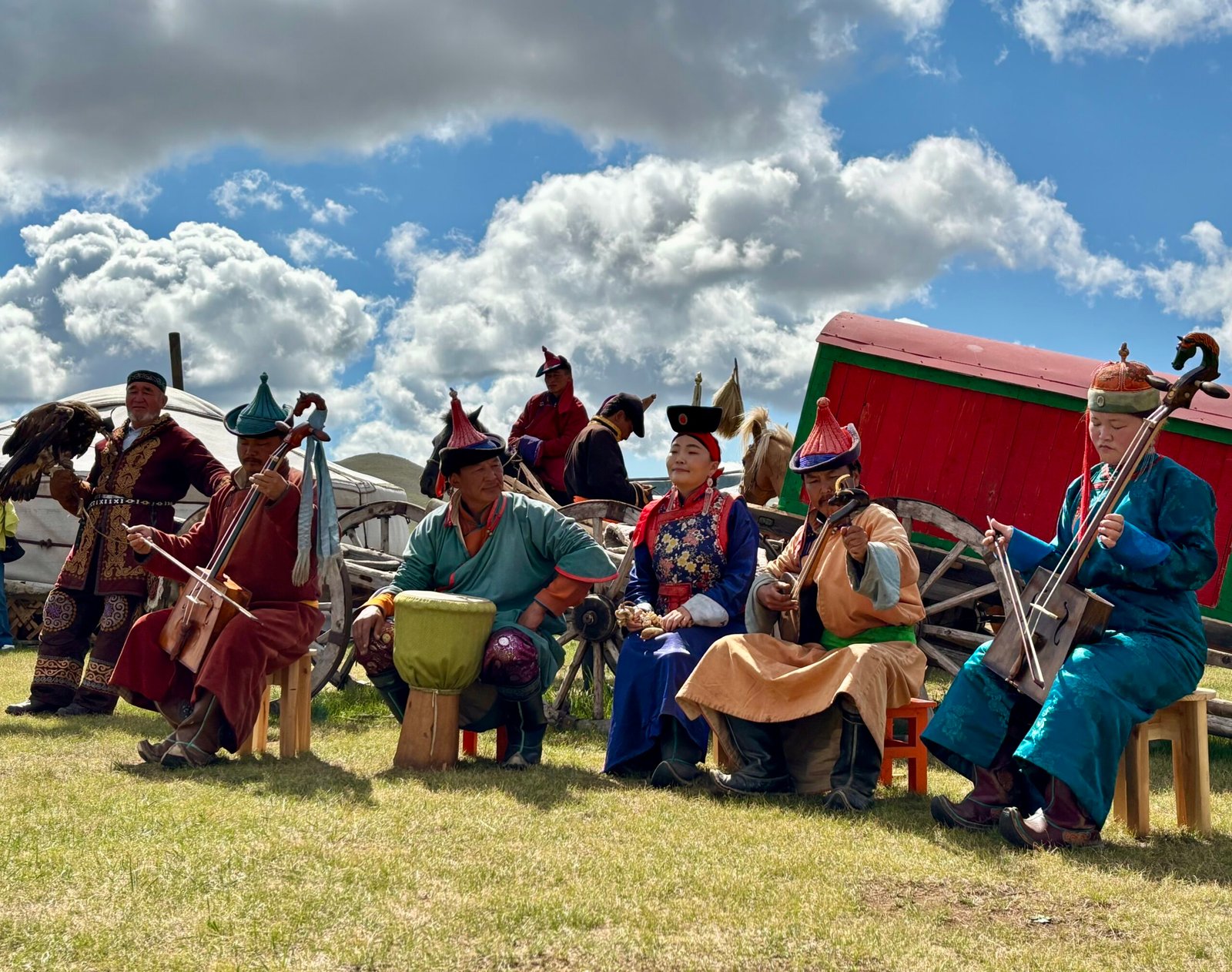 Mongolian traditional music performance morin khuur